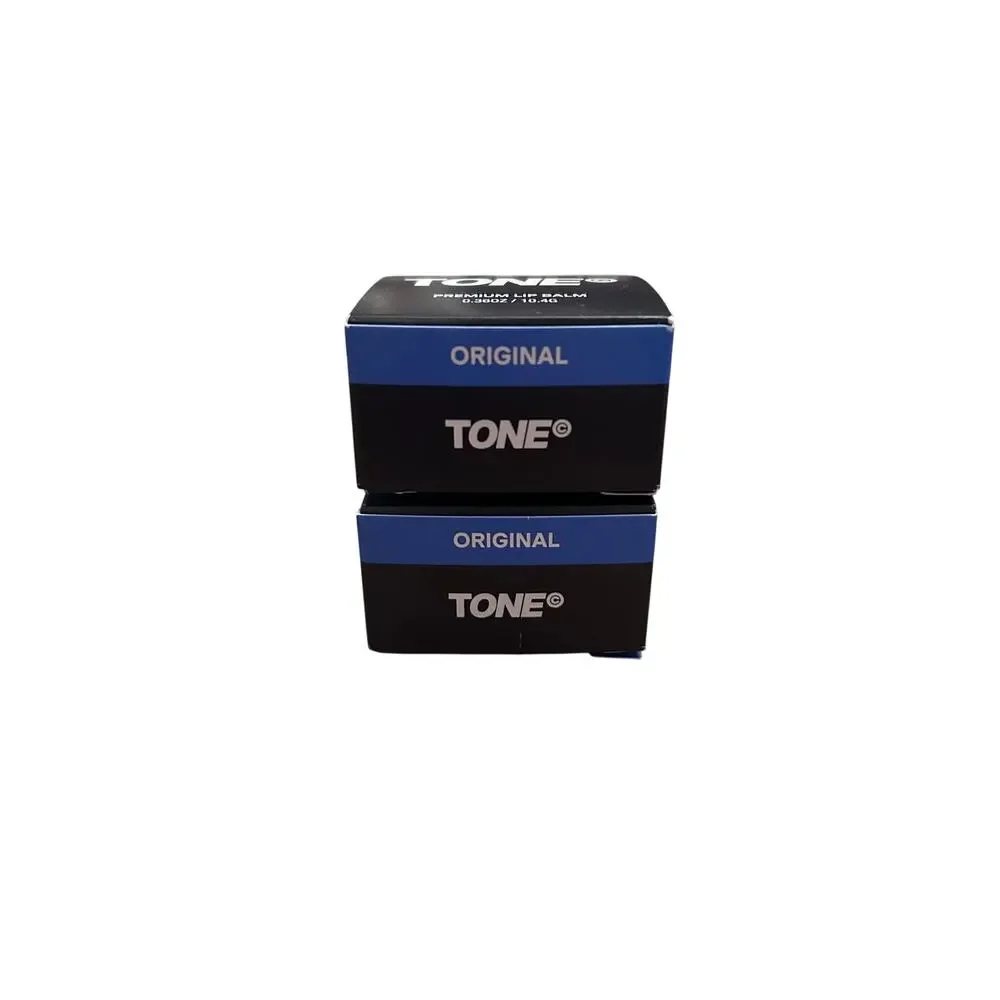 New Unisex Bundle of 2 Tone Hydrating Lip Balms Original Menthol 0.36oz